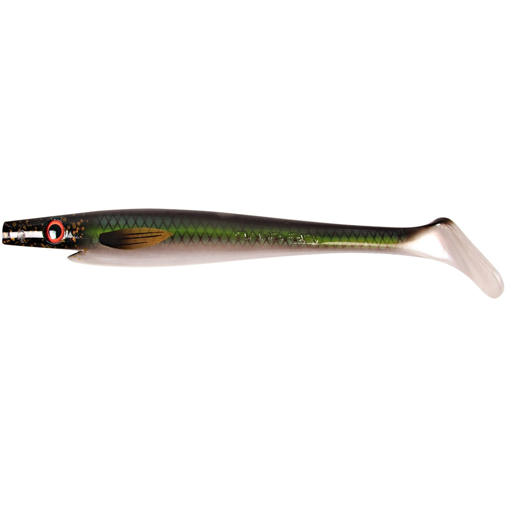 View of Swimbaits Strike Pro Giant Pig Shad Swimbait Gold Miner available at EZOKO Fishing
