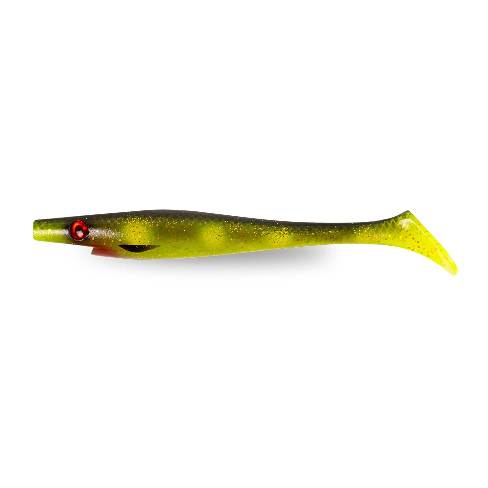 View of Swimbaits Strike Pro Giant Pig Shad Swimbait Hot Spotted Bullhead available at EZOKO Fishing