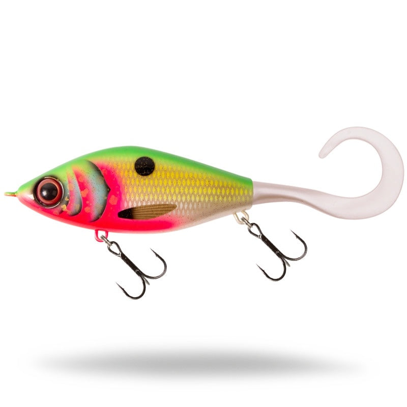 View of Jerk-Glide_Baits Strike Pro Guppie Glide Bait Clown Shoes available at EZOKO Fishing