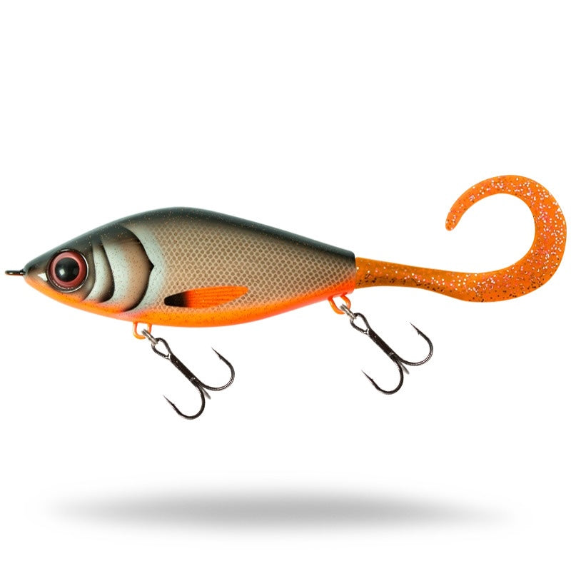 View of Jerk-Glide_Baits Strike Pro Guppie Glide Bait Dirty Roach V2 available at EZOKO Fishing