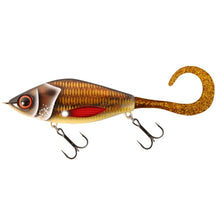 View of Jerk-Glide_Baits Strike Pro Guppie Jr Glide Bait Copper Carp / Gold Glitter Tail available at EZOKO Fishing