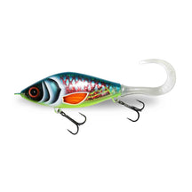 Strike Pro Guppie Jr Shallow Burger's Bird / Pearl White Tail Jerk-Glide Baits