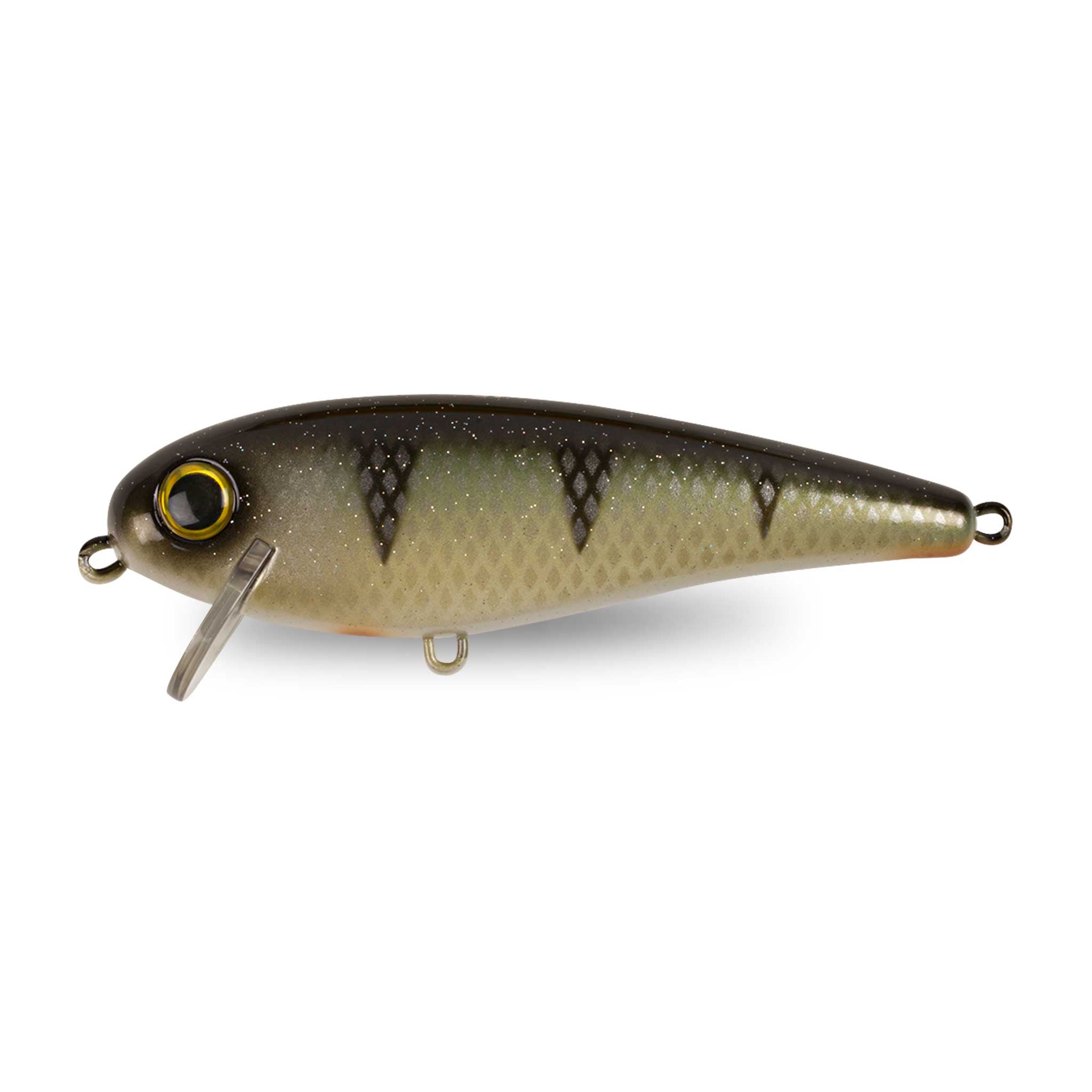 View of Crankbaits Strike Pro Jonny Vobbler 13cm Crankbait Natural Perch available at EZOKO Fishing