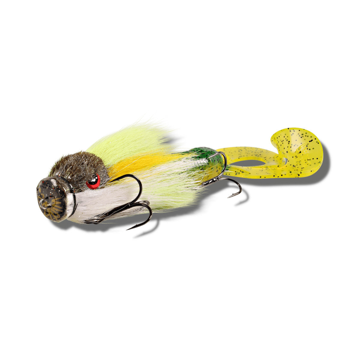 View of Swimbaits Strike Pro Miuras mouse big Swimbait Firebird available at EZOKO Fishing