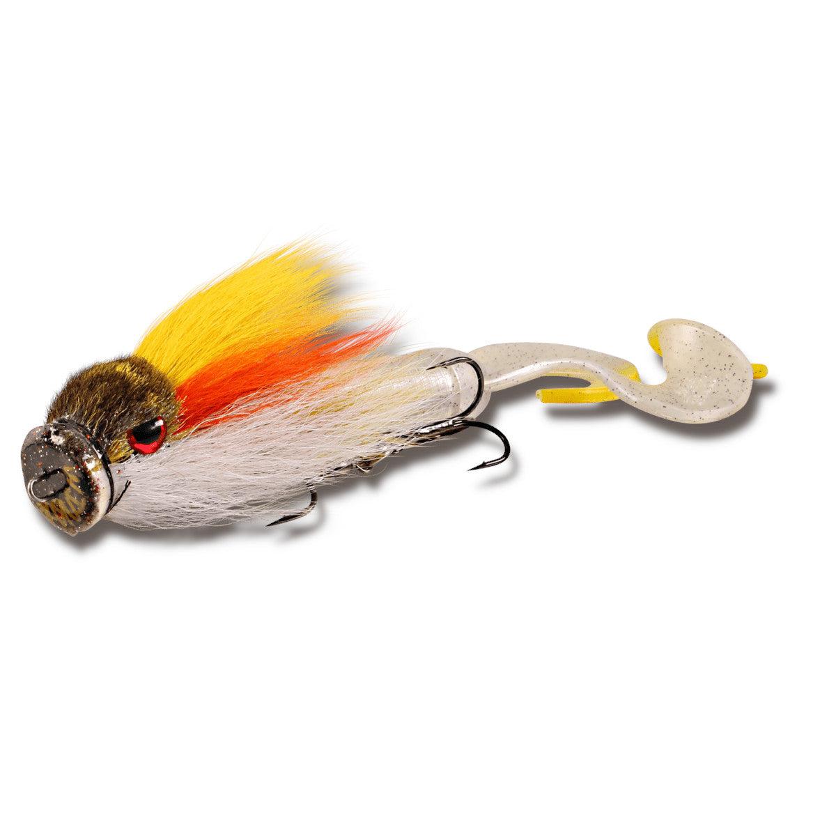 View of Swimbaits Strike Pro Miuras mouse big Swimbait Hot Banana available at EZOKO Pike and Musky Shop