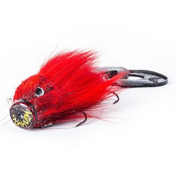 View of Swimbaits Strike Pro Miuras mouse big Swimbait Red Devil available at EZOKO Fishing
