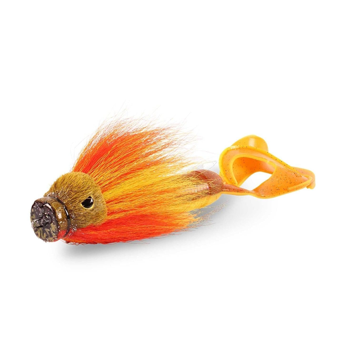 View of Swimbaits Strike Pro Miuras mouse big Swimbait Sunset available at EZOKO Fishing
