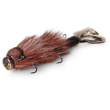 View of Swimbaits Strike Pro Miuras Mouse Magnum Swimbait Baby Brown available at EZOKO Pike and Musky Shop