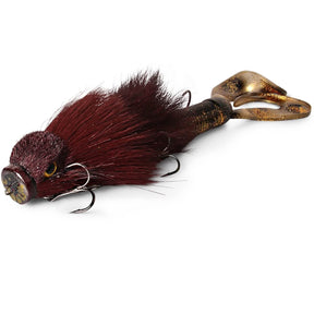 View of Swimbaits Strike Pro Miuras Mouse Magnum Swimbait Spotted Bullhead available at EZOKO Pike and Musky Shop