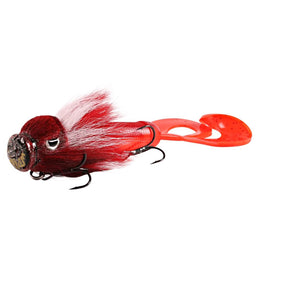 View of Swimbaits Strike Pro Miuras mouse mini Swimbait White Christmas available at EZOKO Pike and Musky Shop