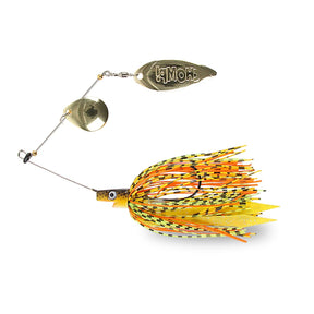 View of Spinnerbaits Strike Pro Pig Chopper Spinnerbait Hot Craw available at EZOKO Pike and Musky Shop