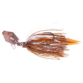 View of Chatterbaits Strike Pro Pig Hula Chatterbait 11 gr Motoroil Pepper available at EZOKO Fishing