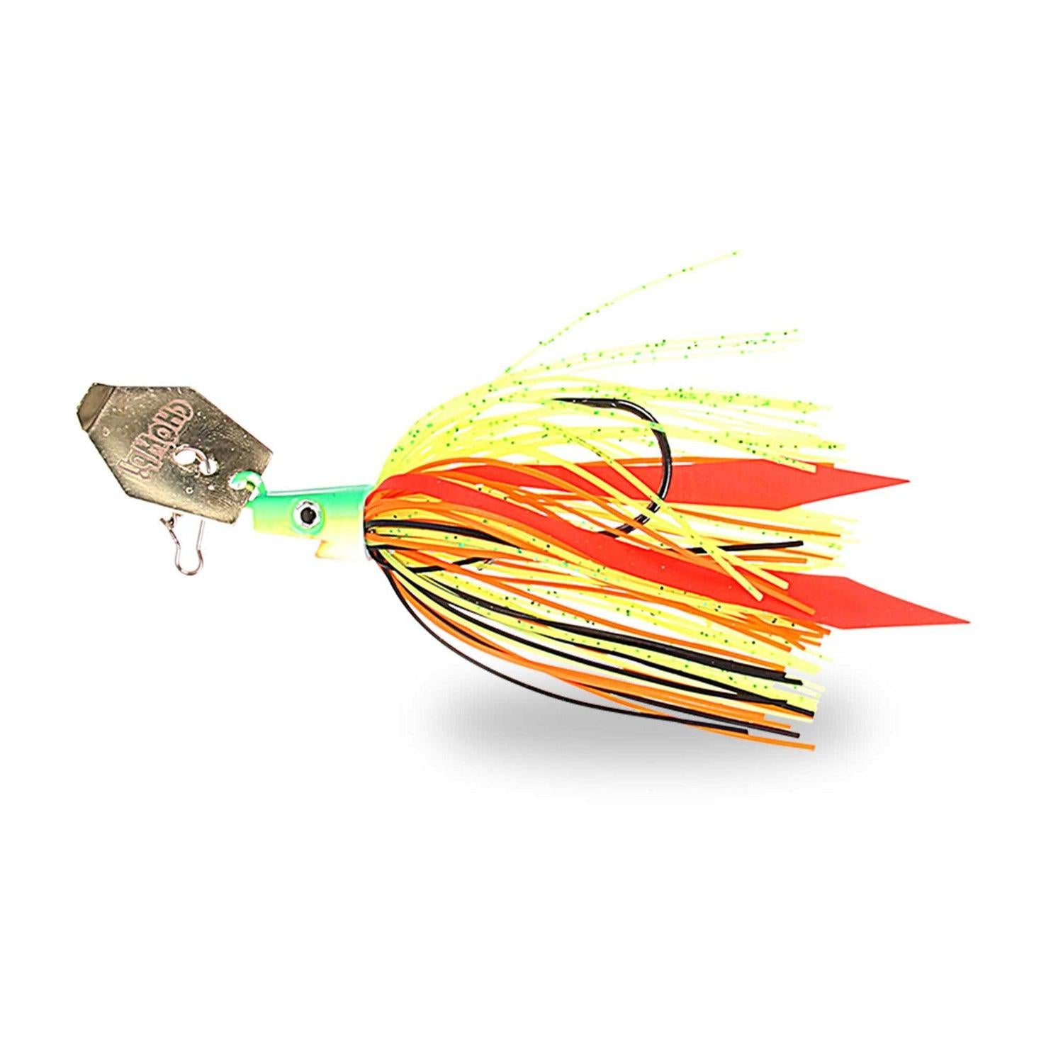 Strike Pro Pig Hula Chatterbait Fire Perch Chatterbaits