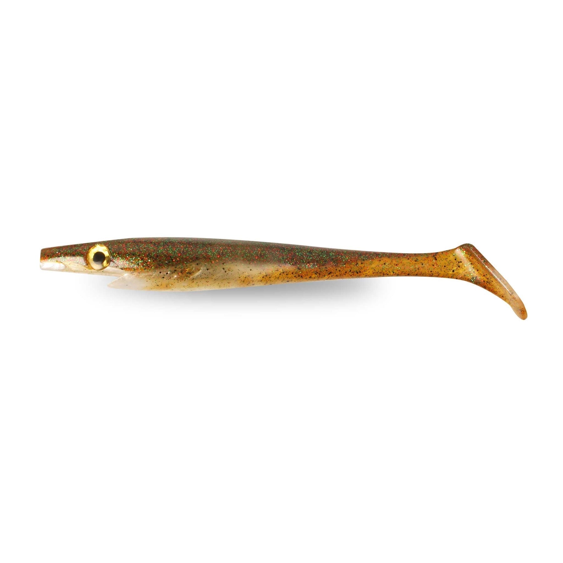 Strike Pro Pig Shad Nano (4-pack) Baby Brown Swimbaits