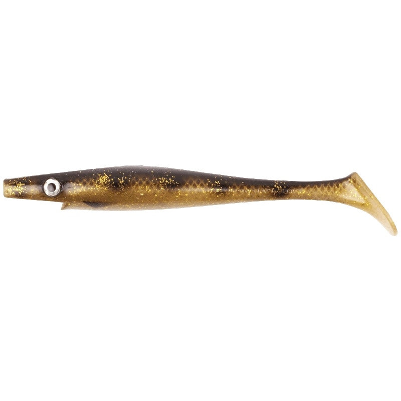 View of Swimbaits Strike Pro Pig Shad Nano (4-pack) Swimbait Spotted Bullhead available at EZOKO Fishing