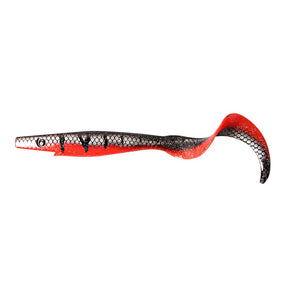 View of Swimbaits Strike Pro Pig Tail Jr Swimbait The Red Baron available at EZOKO Pike and Musky Shop