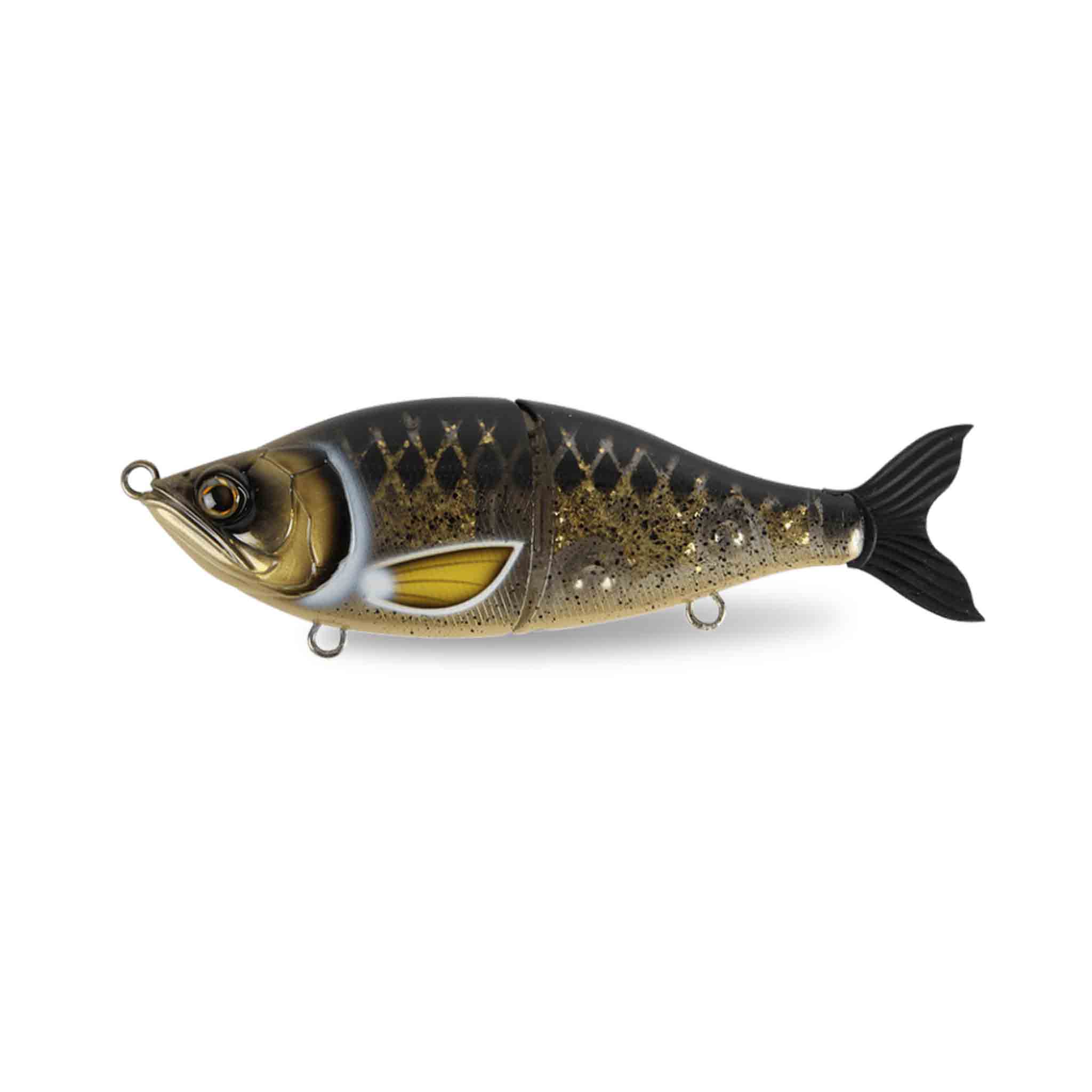 View of Swimbaits Strike Pro X-Buster Swimbait Spotted Bullhead available at EZOKO Fishing