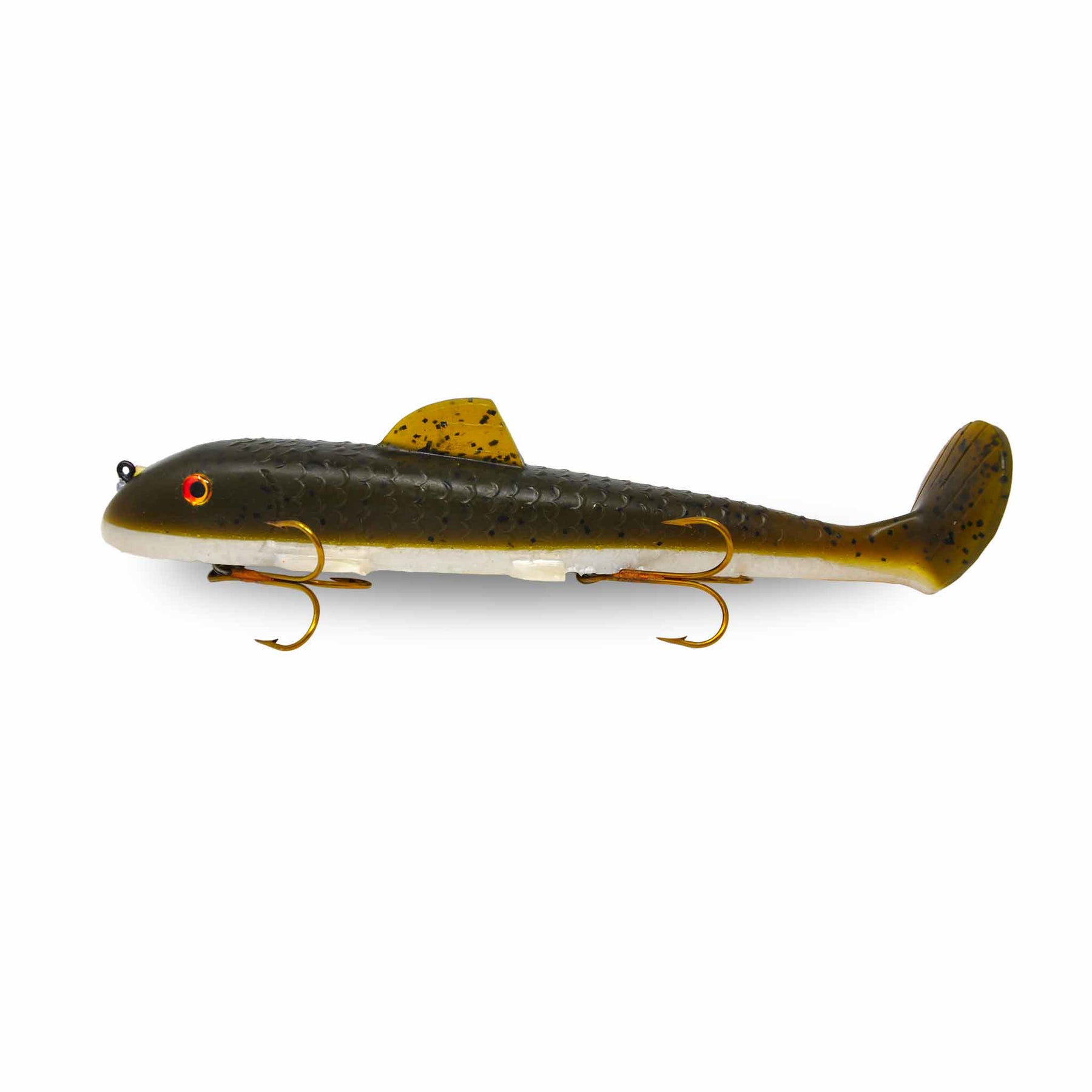 View of Rubber Suick Suzy Sucker 11" Swimbait Light Sucker available at EZOKO Pike and Musky Shop