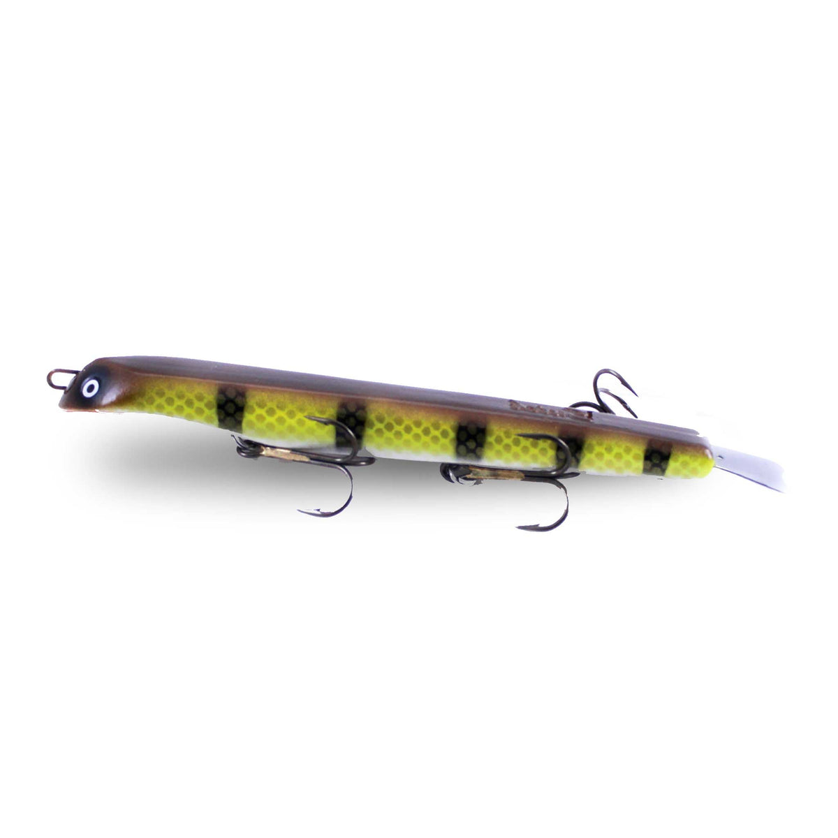 Suick Non-Weighted Magnum Thriller 12 Dive & Rise Bait | Musky lures Perch