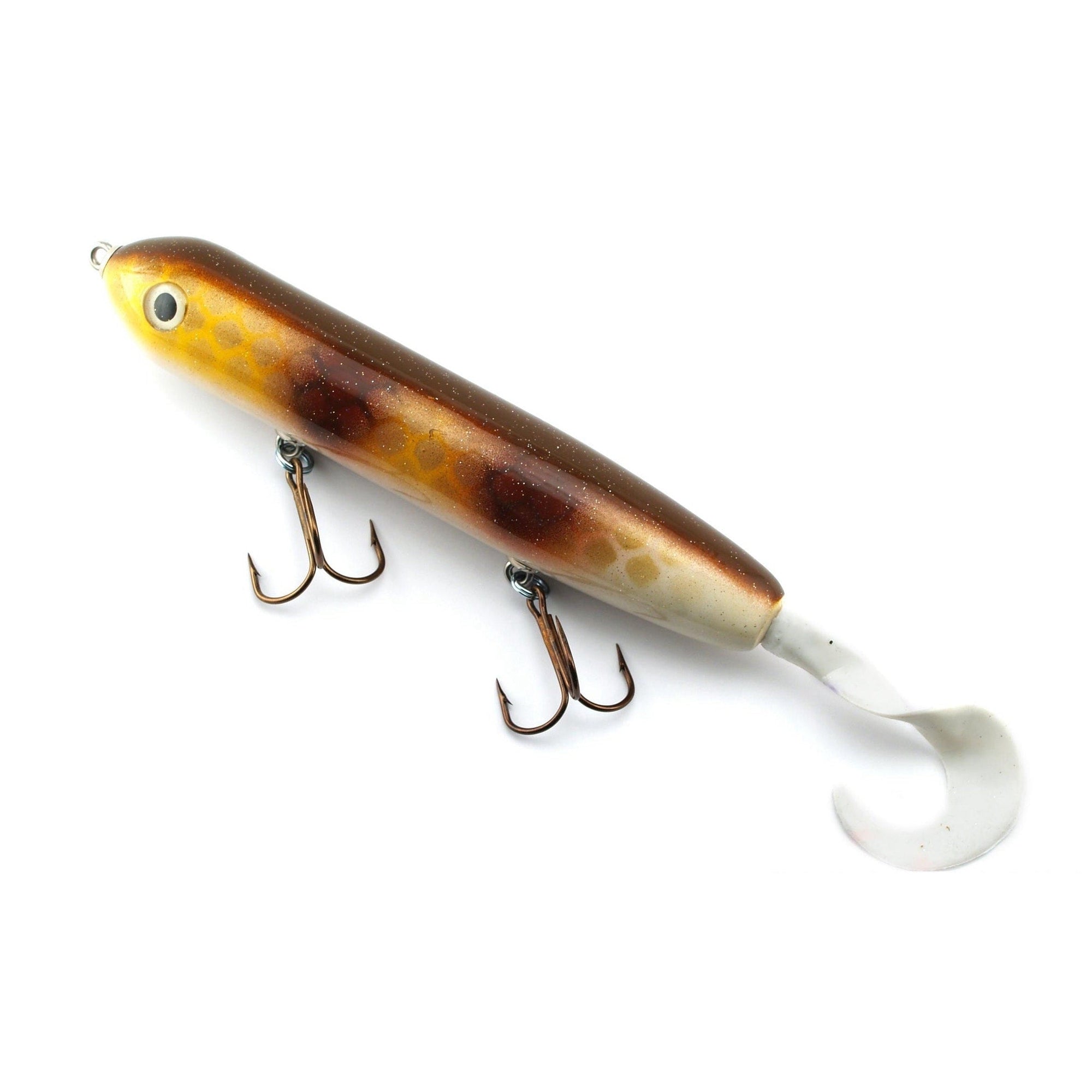 View of Jerk-Glide_Baits Suick Wabull Wild Action 8" Walleye available at EZOKO Fishing