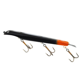 View of Dive_And_Rise Suick Weighted Thriller 10" Dive And Rise Bait Fire Tail available at EZOKO Fishing