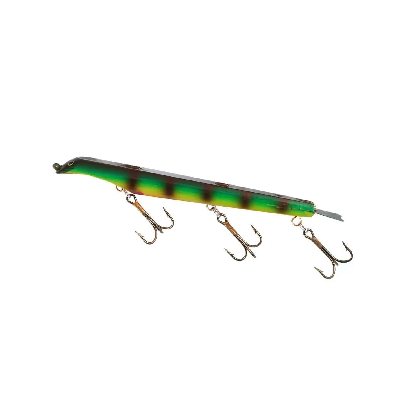 View of Dive_And_Rise Suick Weighted Thriller 7" Dive And Rise Bait Bronze Perch available at EZOKO Fishing