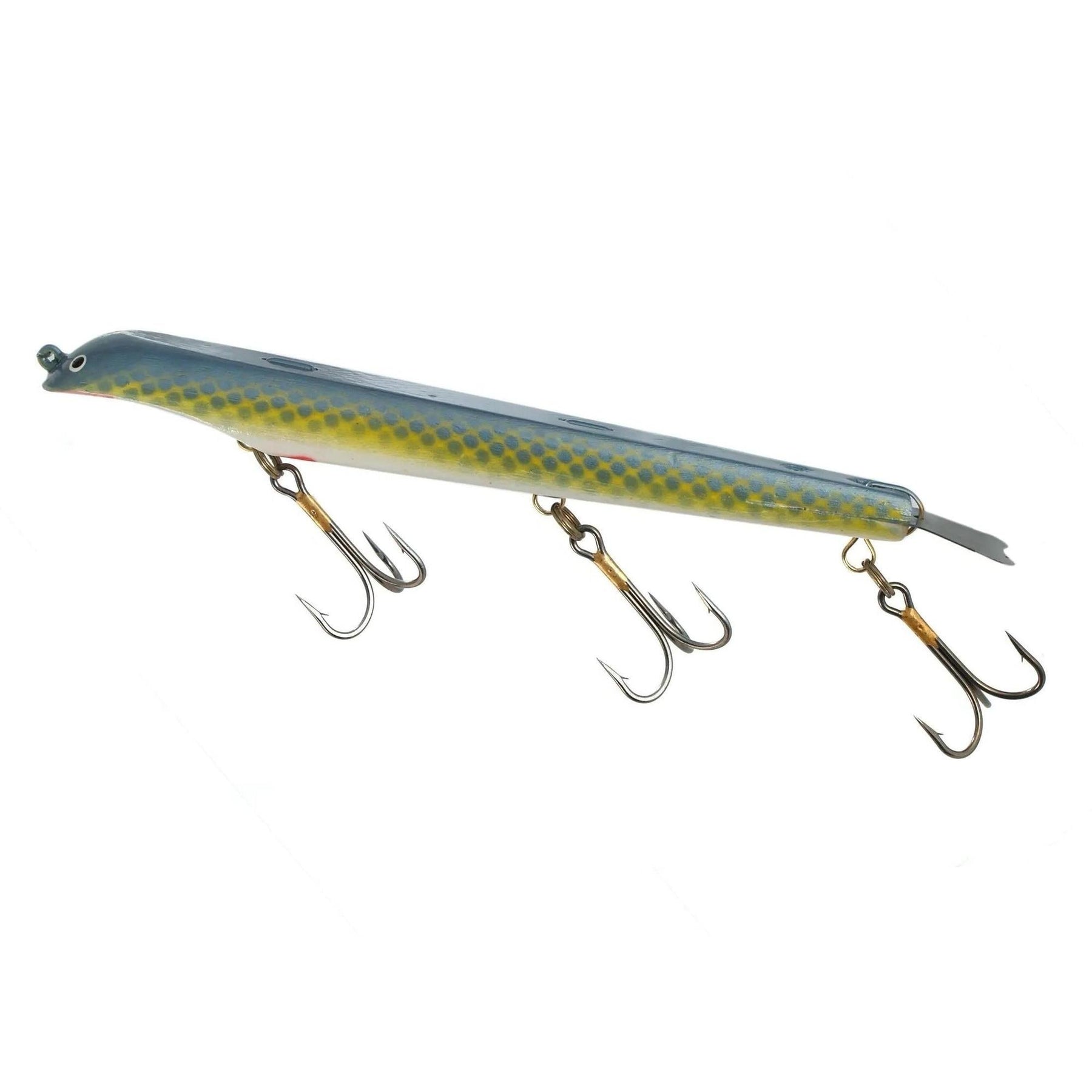 View of Dive_And_Rise Suick Weighted Thriller 9" Dive And Rise Bait Cisco available at EZOKO Fishing