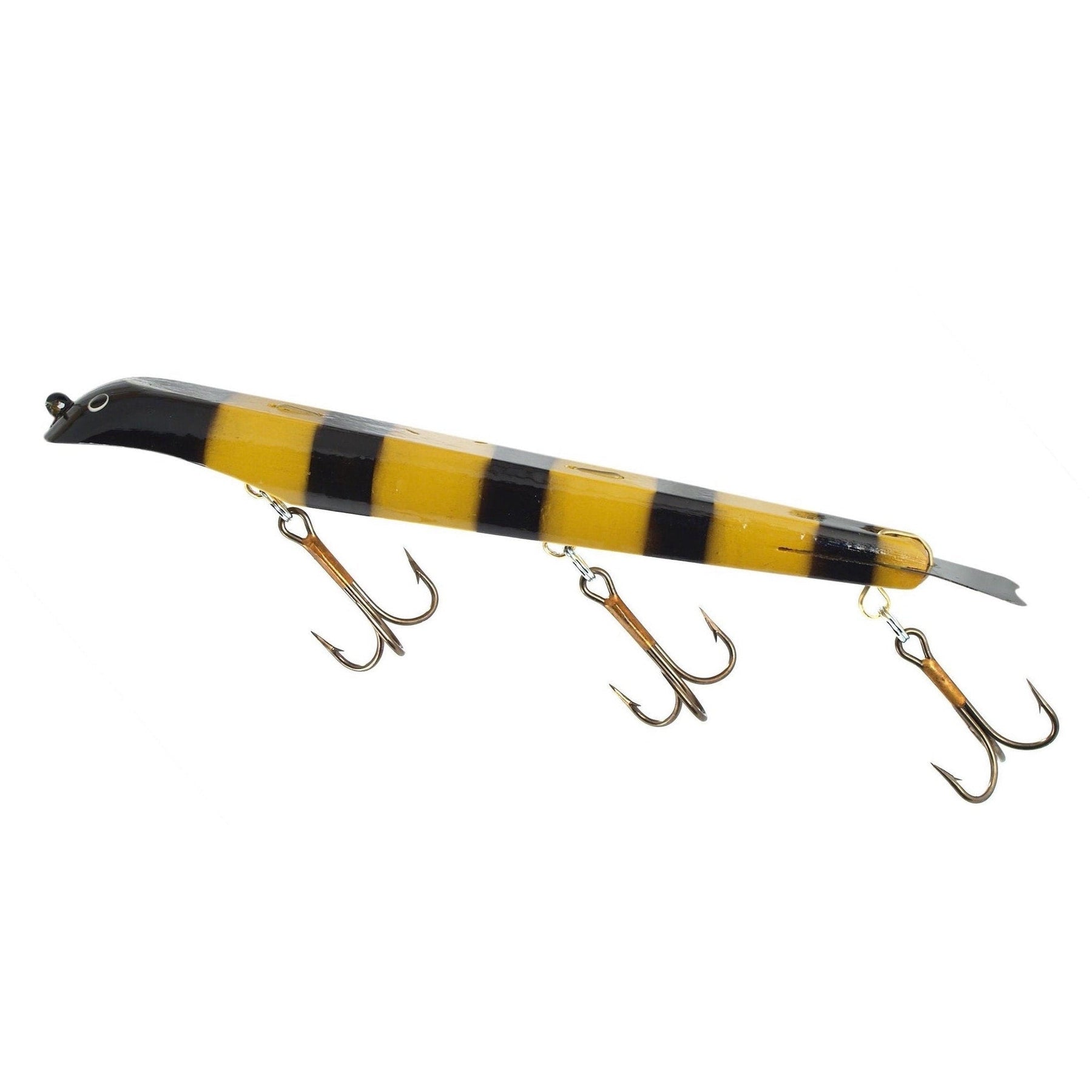 View of Dive_And_Rise Suick Weighted Thriller 9" Dive And Rise Bait Jail Bird available at EZOKO Pike and Musky Shop