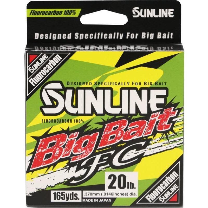 View of Sunline Big Bait FC Fluorocarbon available at EZOKO Fishing