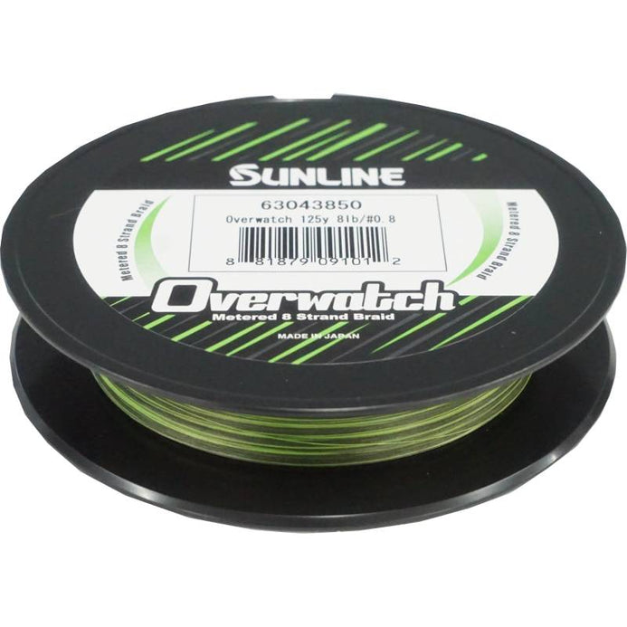 View of Braided Line Sunline Overwatch Braided Line available at EZOKO Fishing