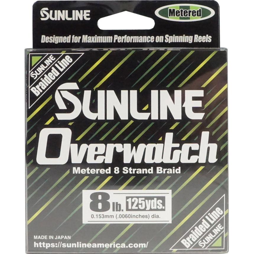 View of Braided Line Sunline Overwatch Braided Line available at EZOKO Fishing