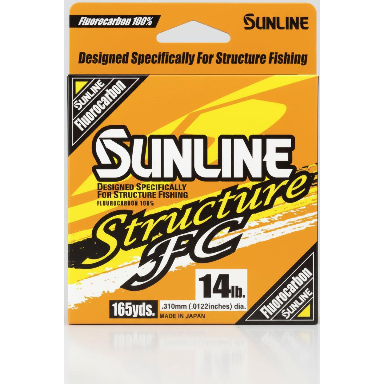 View of Fluorocarbon Sunline Structure FC Fluorocarbon available at EZOKO Fishing