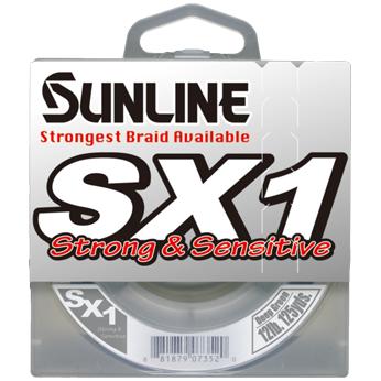 View of Braided Line Sunline SX1 Braided Line available at EZOKO Fishing
