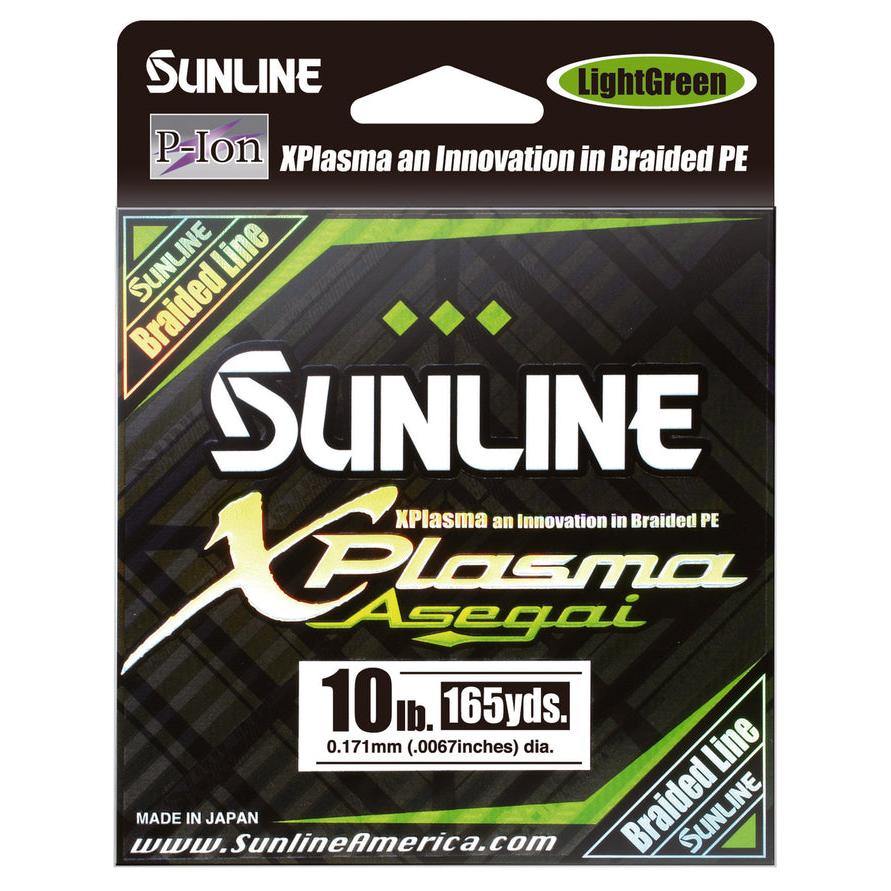 View of Braided Line Sunline Xplasma Asegai Braided Line available at EZOKO Fishing