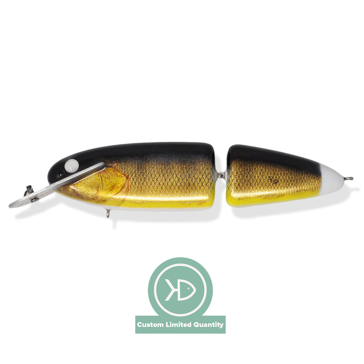 View of Crankbaits Supernatural Big Baits MattLock 10" Jointed Walleye available at EZOKO Pike and Musky Shop