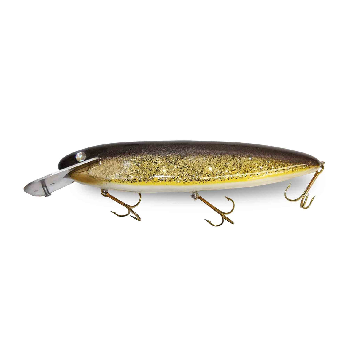 View of Crankbaits Supernatural Big Baits MattLock 12" Walleye available at EZOKO Pike and Musky Shop