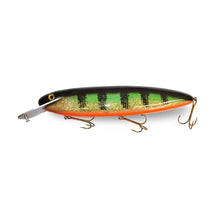 View of Crankbaits Supernatural Big Baits MattLock 12" Orange Belly Glitter Perch available at EZOKO Pike and Musky Shop