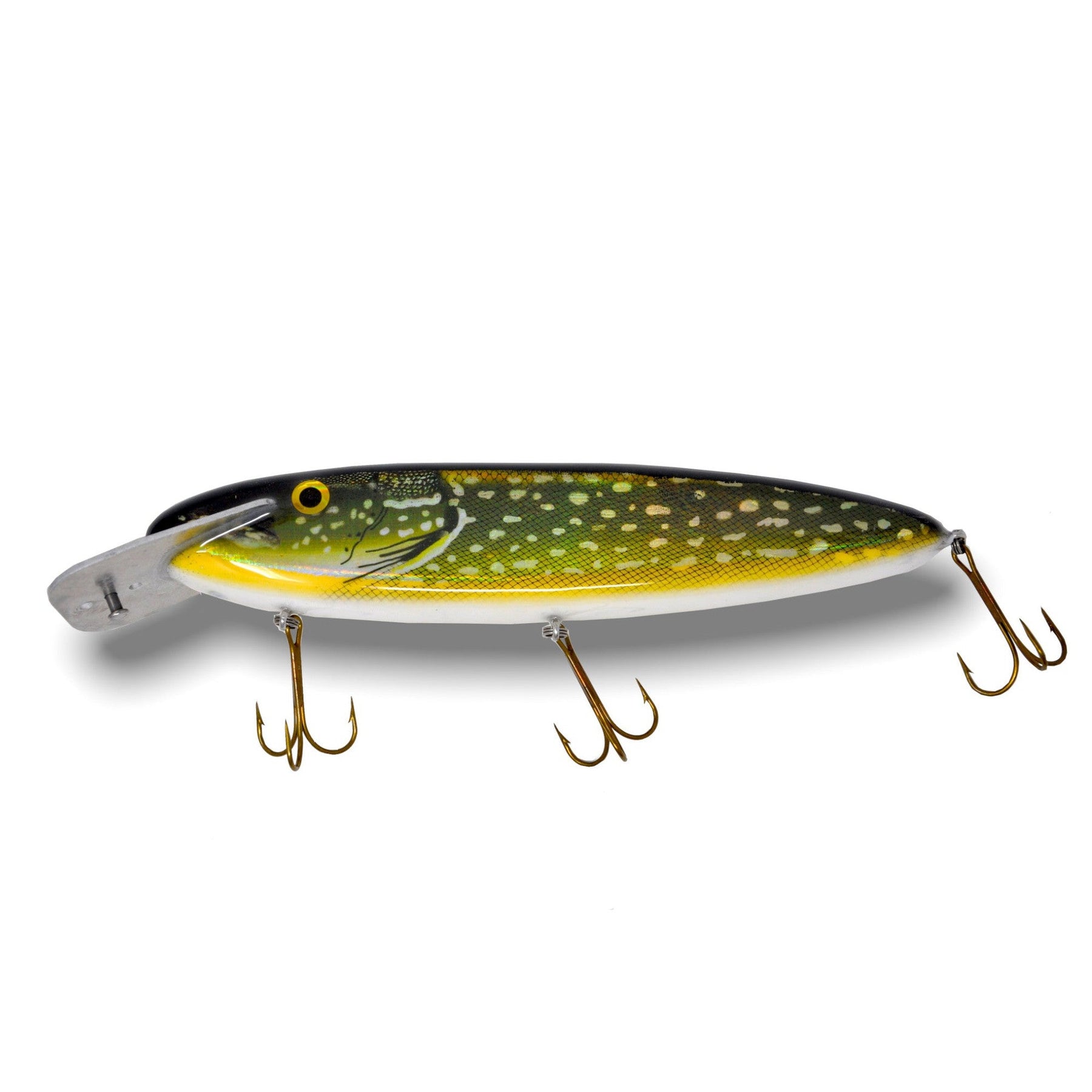 New 12 Inch Soft Musky Muskie Lure Crankbait Pike Style –