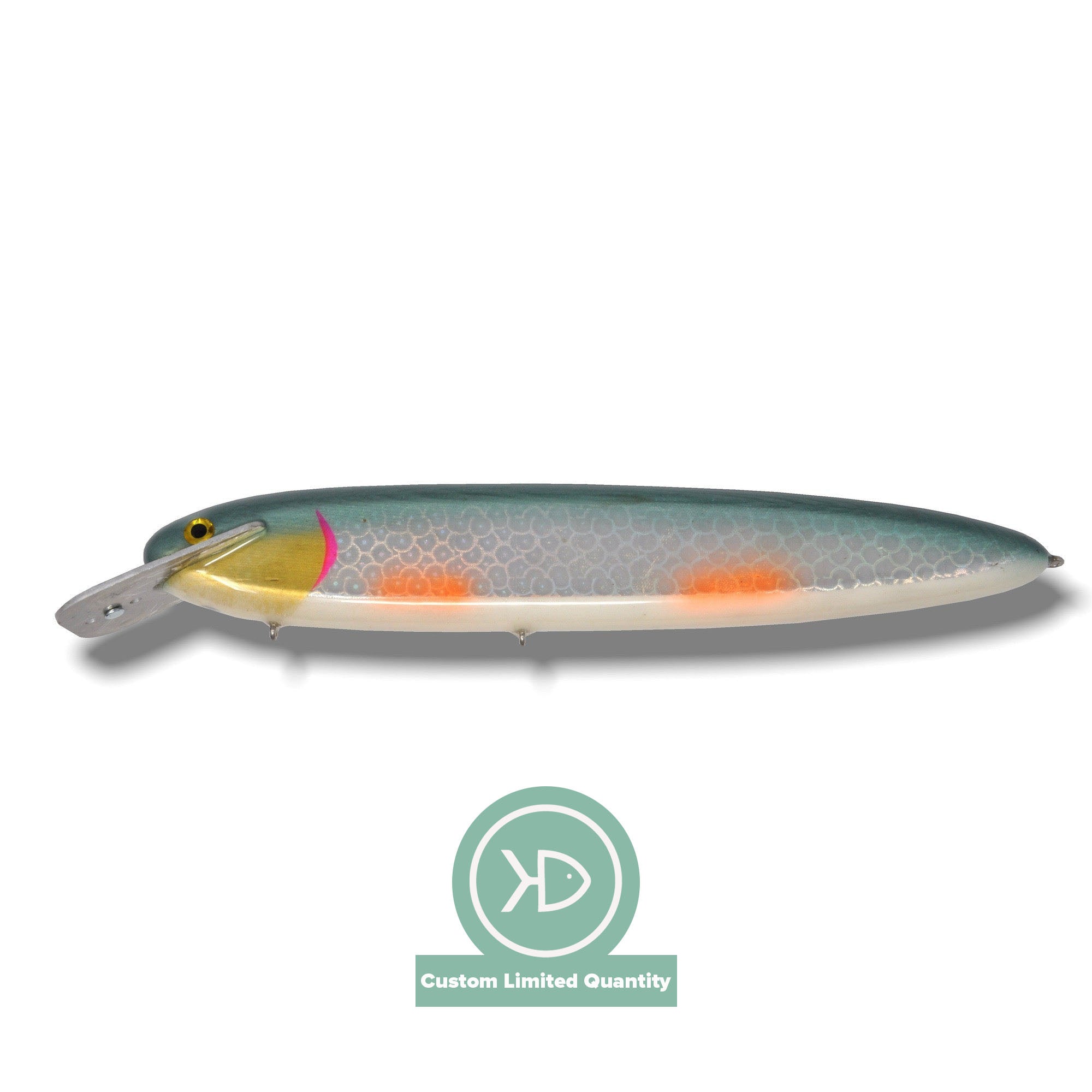 View of Crankbaits Supernatural Big Baits Mattlock 15" Emerald Shiner available at EZOKO Fishing