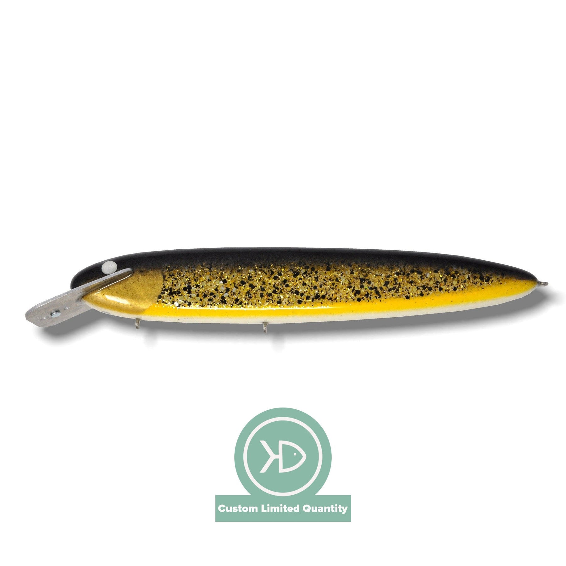 View of Crankbaits Supernatural Big Baits Mattlock 15" Glitter Walleye available at EZOKO Pike and Musky Shop