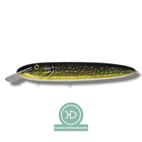 View of Crankbaits Supernatural Big Baits Mattlock 15" Pike available at EZOKO Pike and Musky Shop