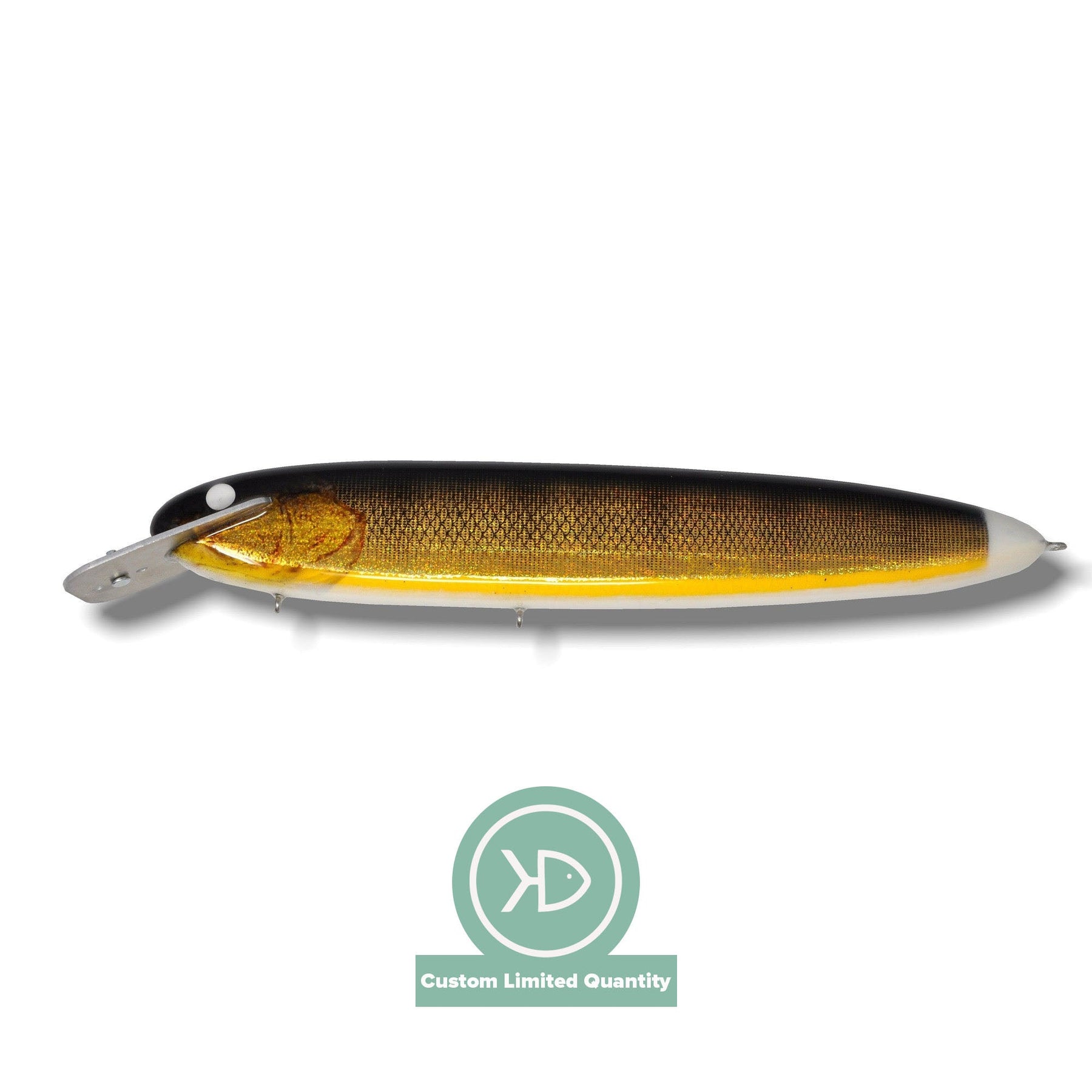 View of Crankbaits Supernatural Big Baits Mattlock 15" Walleye available at EZOKO Pike and Musky Shop