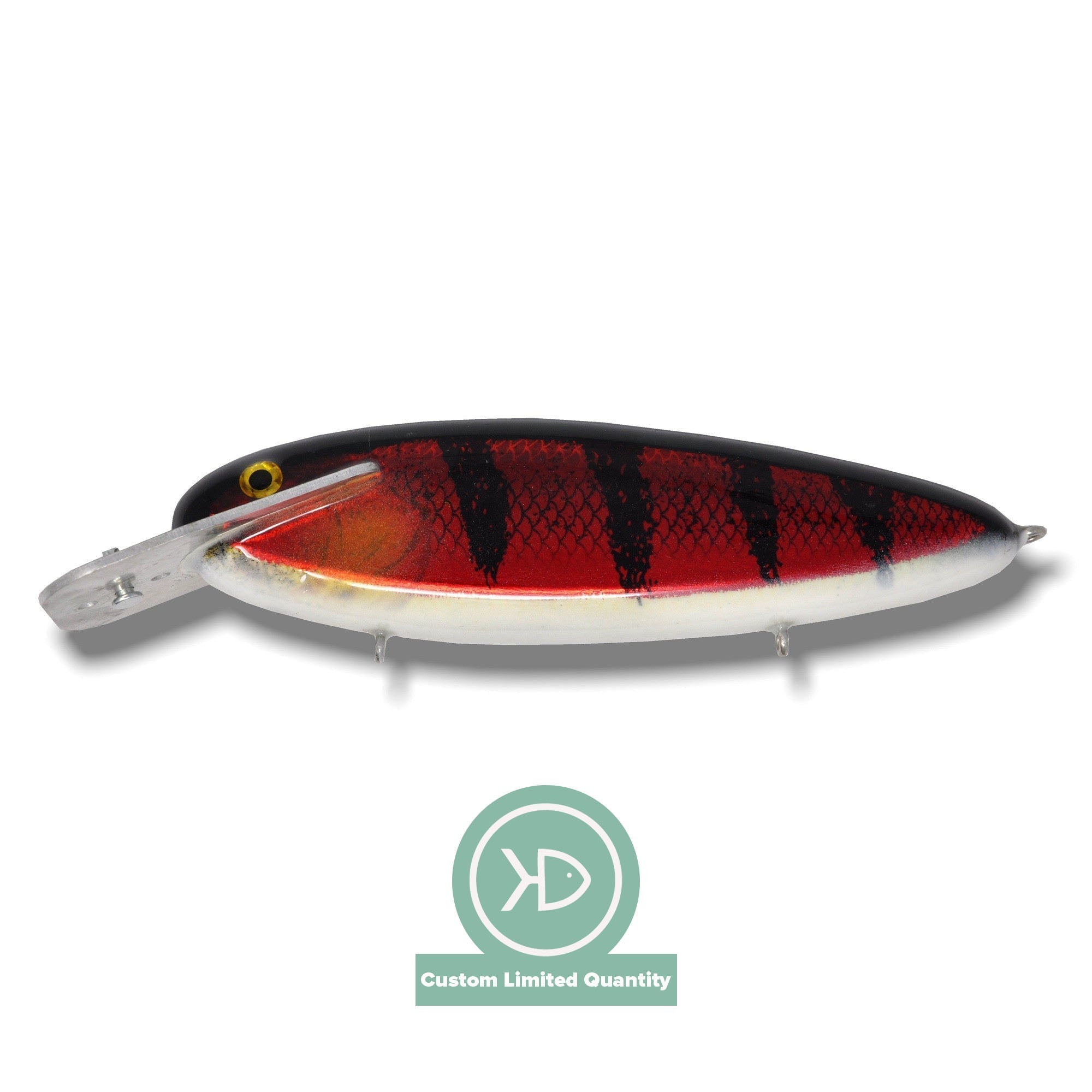 View of Crankbaits Supernatural Big Baits Mattlock 8Five Red Horse Sucker available at EZOKO Fishing