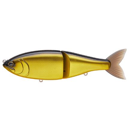 View of Swimbait Republic Glideway 126 Gold Rush available at EZOKO Fishing