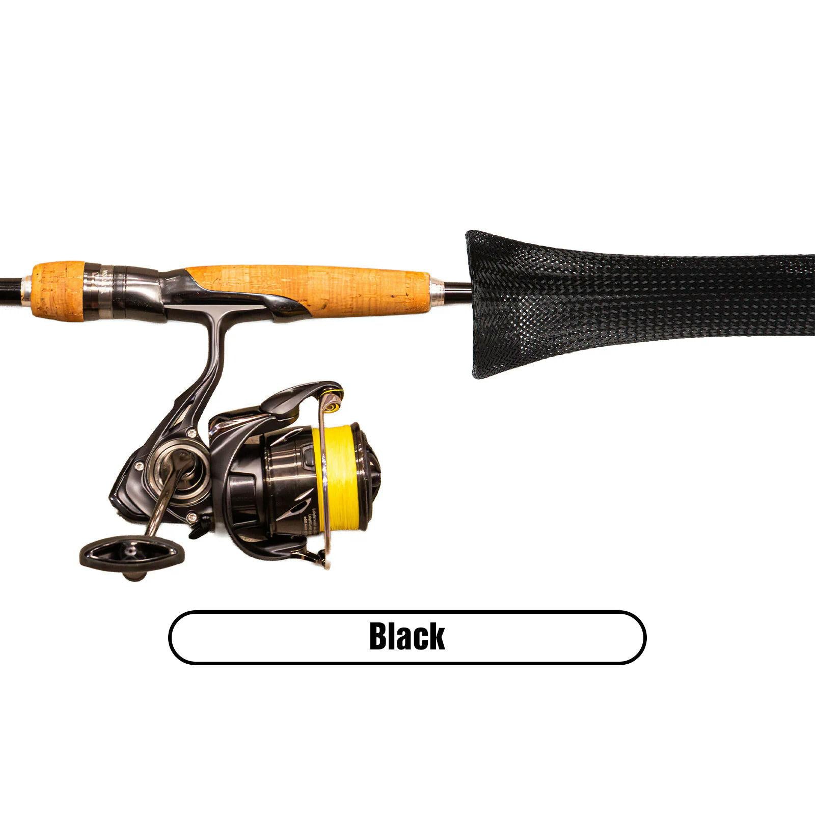 View of Rods-Reels-Accessories The Rod Glove Spinning STD (6,6' Up To 7,6') Black available at EZOKO Fishing