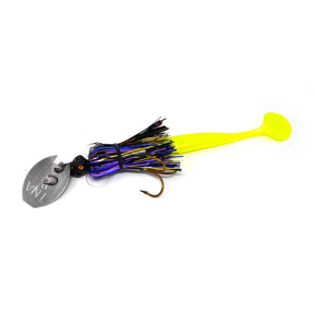 View of Chatterbaits TnA Tackle Micro Waggin Dragon Chatterbait Witch available at EZOKO Pike and Musky Shop