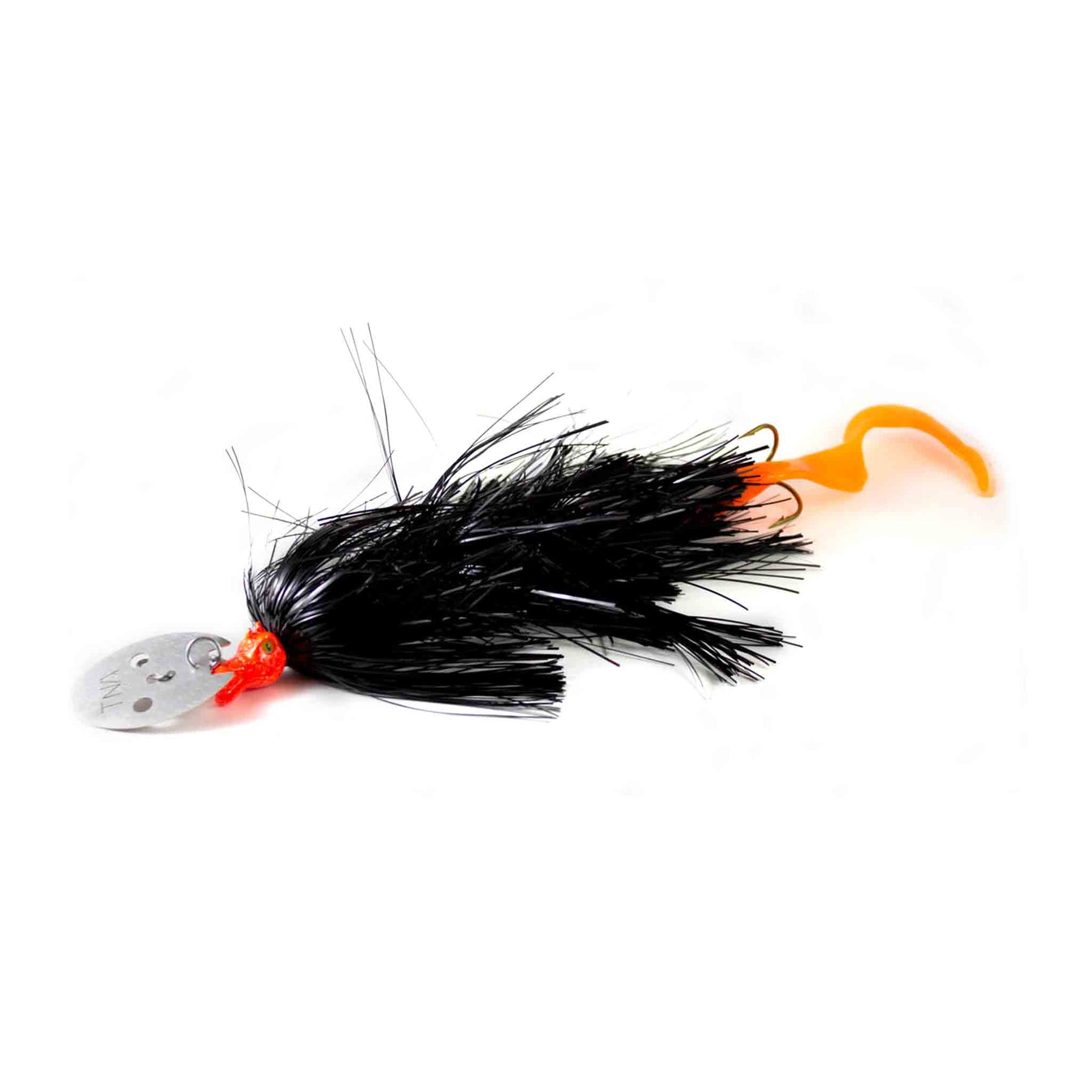 TnA Tackle The Angry Dragon Flash Long Black Flame Chatterbaits