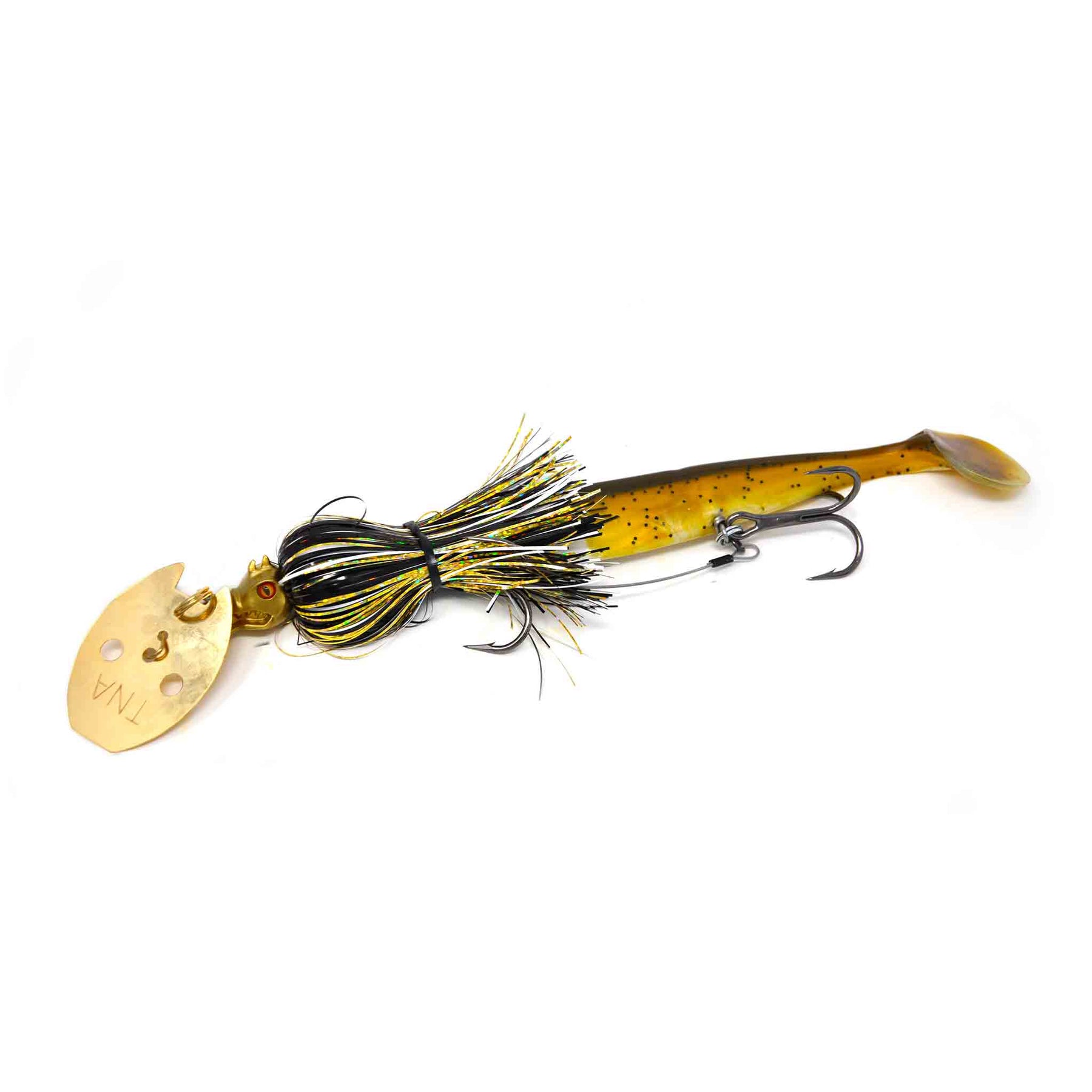 View of Chatterbaits TnA Tackle Waggin Dragon Chatterbait Cleopatra available at EZOKO Pike and Musky Shop