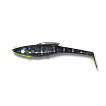 View of Swimbaits Toddy Tickle Baits 11" Warhammer Show colors Very Superstitious available at EZOKO Pike and Musky Shop
