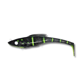 View of Swimbait Toddy Tickle Baits 14" Warhammer Show colors Matrix Reborn available at EZOKO Pike and Musky Shop